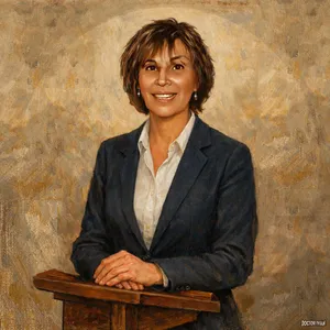 Portrait of author Mary Ann Bernal